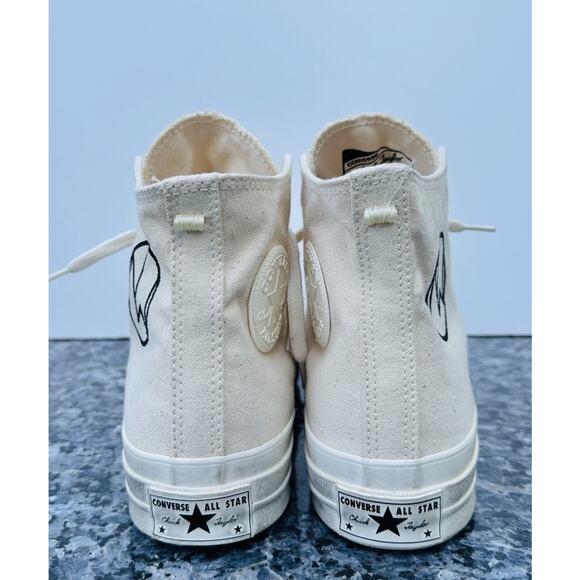 Converse CHUCK 70 High Top UNDERCOVER Canvas Beige Sneakers Men’s 7.5 164832C main image 5
